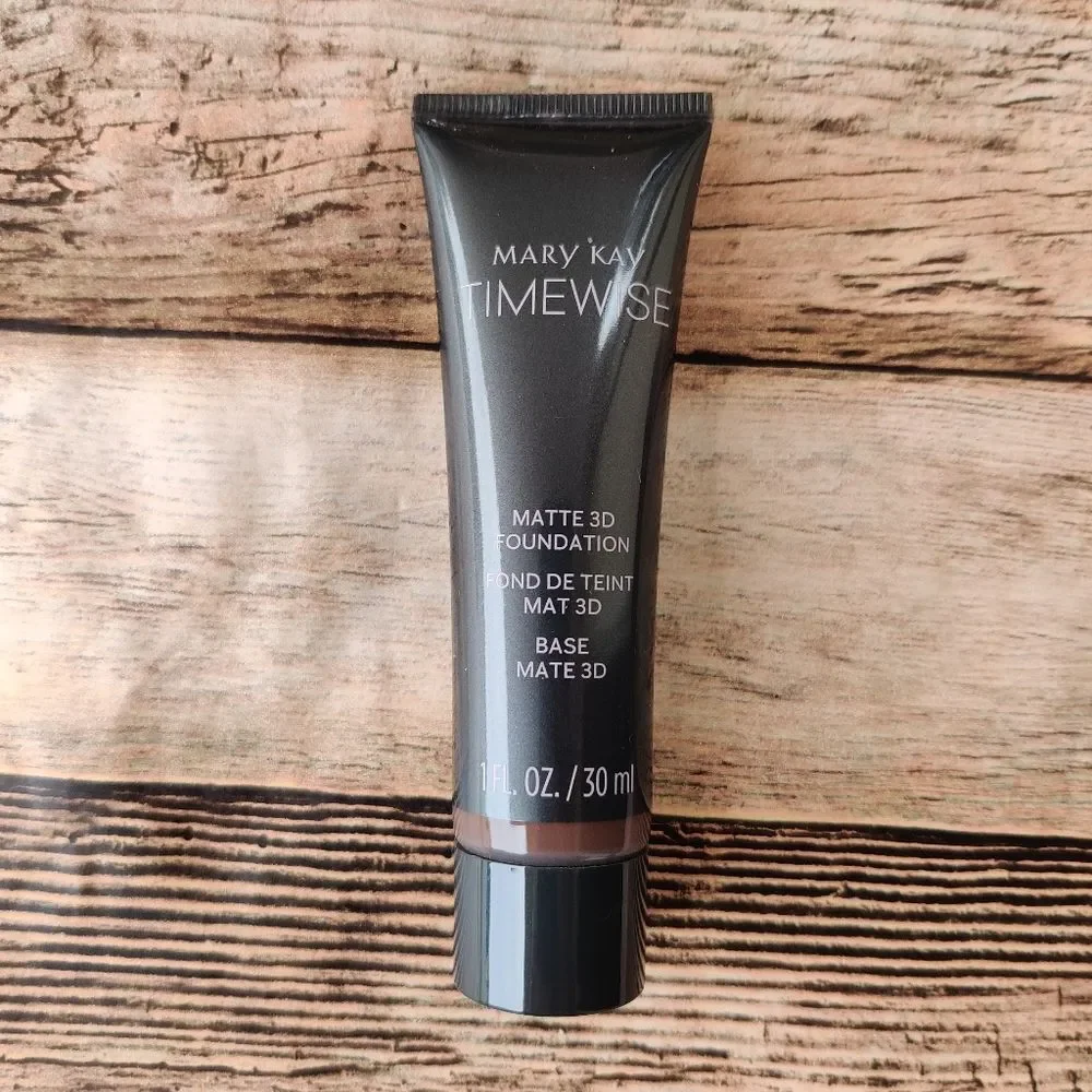 Mary Kay Timewise Foundation Matte 3D Bronze C 180 New In Box